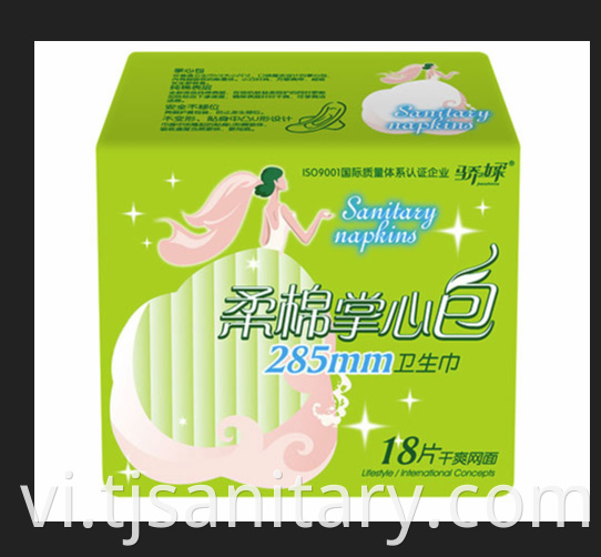 18 pieces sanitary napkin